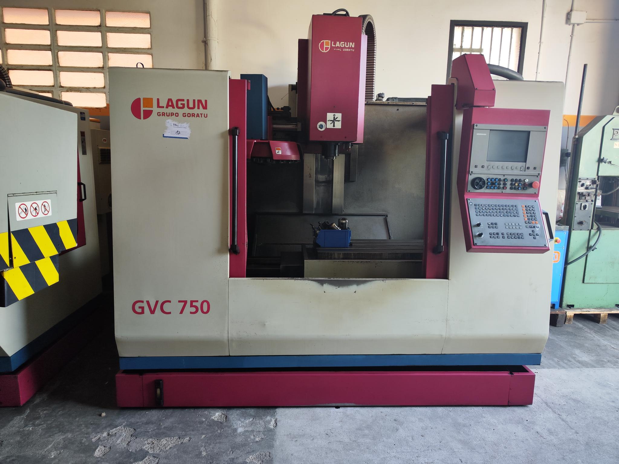 Centro mecanizado marca LAGUN modelo GVC 750